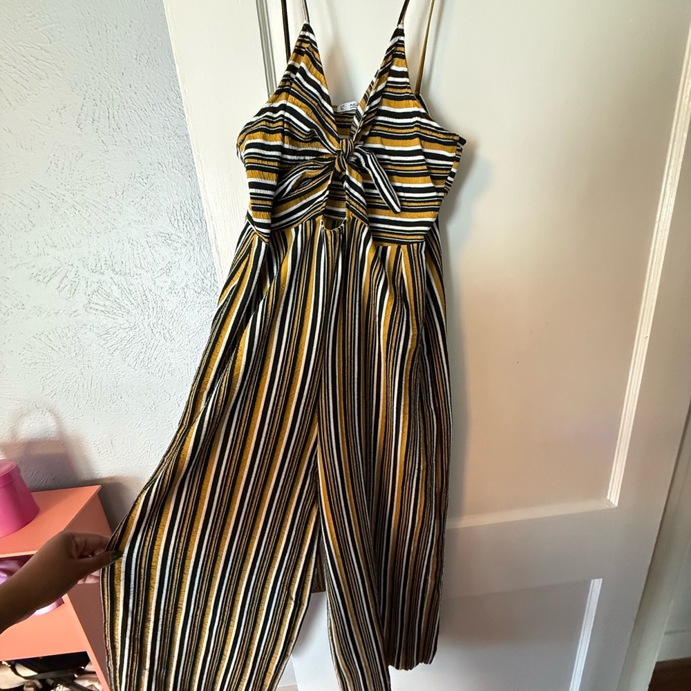 Pull&Bear Multicolor Striped Jumpsuit